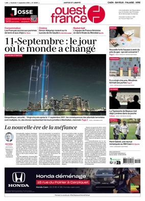 Cover of Ouest France (Caen - Bayeux - Falaise - Vire)