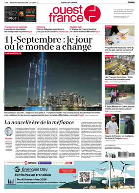 Cover of Ouest France (Dinan)