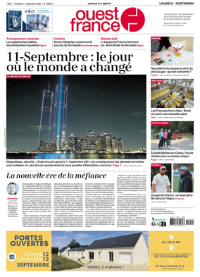 Cover of Ouest France (Loudeac / Rostrenen)