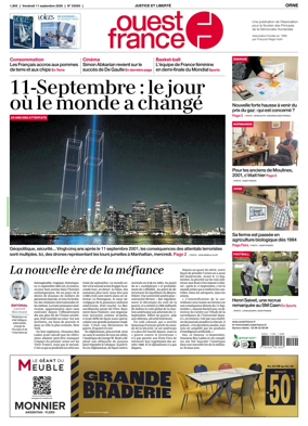 Cover of Ouest France (Orne)