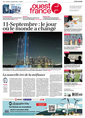 Cover of Ouest France (Pays d'Auge)