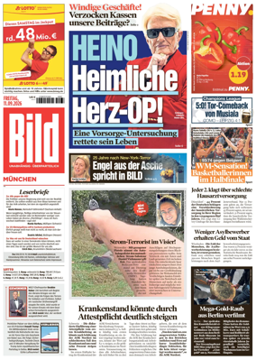Cover of BILD Munchen