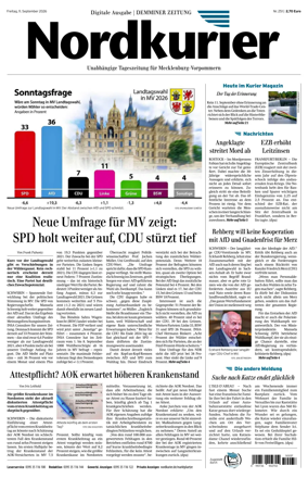Cover of Demminer Zeitung