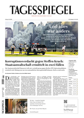 Cover of Der Tagesspiegel