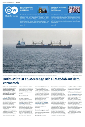 Cover of Deutsche Welle (German edition)