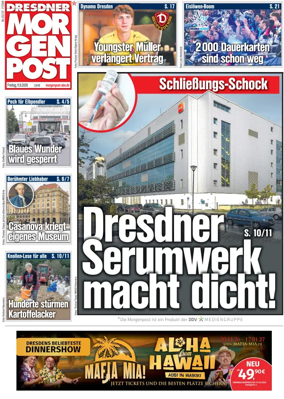 Cover of Dresdner Morgenpost