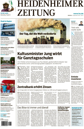 Cover of Heidenheimer Zeitung