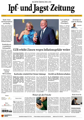 Cover of Ipf- und Jagst-Zeitung