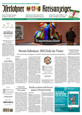 Cover of Iserlohner Kreisanzeiger und Zeitung (Iserlohn)