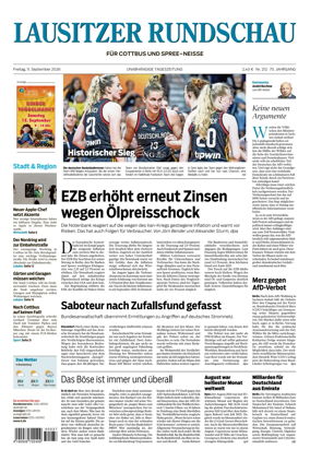 Cover of Lausitzer Rundschau