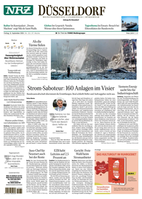Cover of Neue Rhein Zeitung (Dusseldorf)