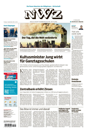 Cover of NWZ – Neue Wurttembergische Zeitung