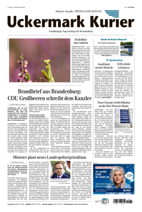 Cover of Prenzlauer Zeitung