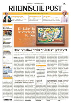 Cover of Rheinische Post Duesseldorf Meerbusch