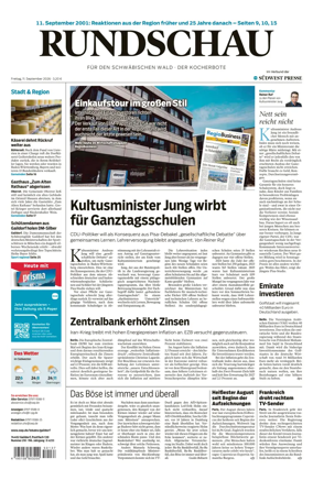 Cover of Rundschau fur den Schwabischen Wald – Der Kocherbote