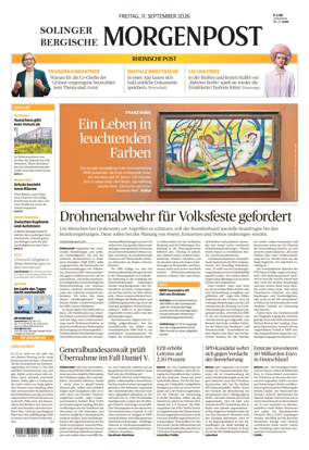 Cover of Solinger Bergische Morgenpost/Remscheid