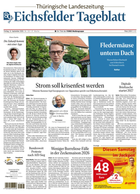 Cover of Thuringische Landeszeitung (Eichsfeld)