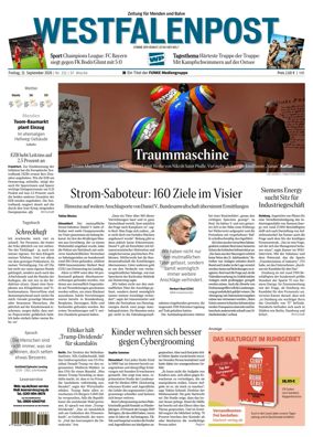 Cover of Westfalenpost (Balve)