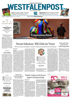 Cover of Westfalenpost (Siegen)