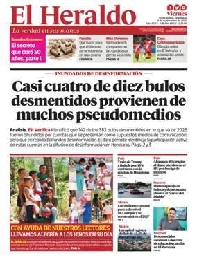Cover of Diario El Heraldo
