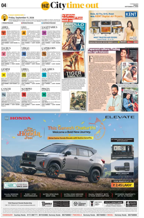Cover of Hindustan Times (Chandigarh) - City