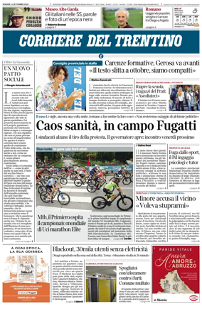 Cover of Corriere del Trentino