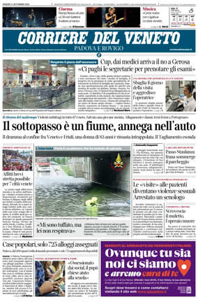 Cover of Corriere del Veneto (Padova e Rovigo)