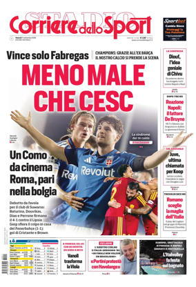 Cover of Corriere dello Sport (Lombardia)