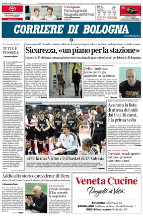 Cover of Corriere di Bologna