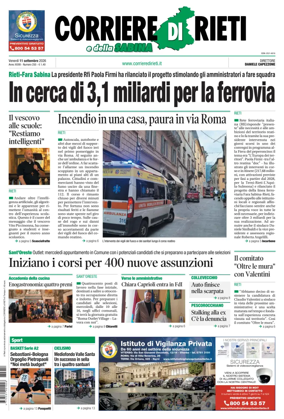 Cover of Corriere di Rieti