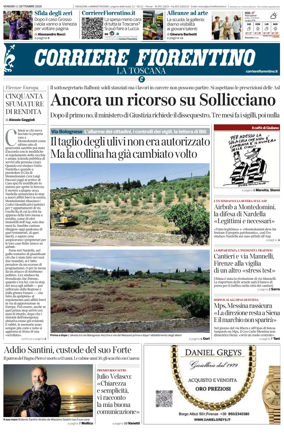 Cover of Corriere Fiorentino