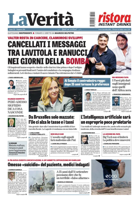 Cover of La Verita (Italia)