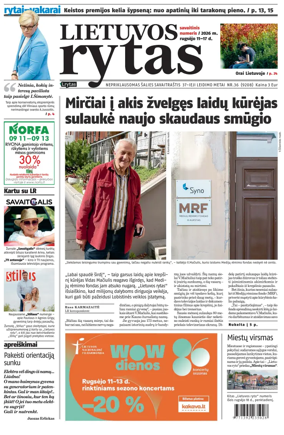 Cover of Lietuvos Rytas