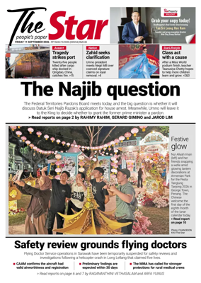 Cover of The Star Malaysia