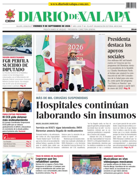 Cover of Diario de Xalapa