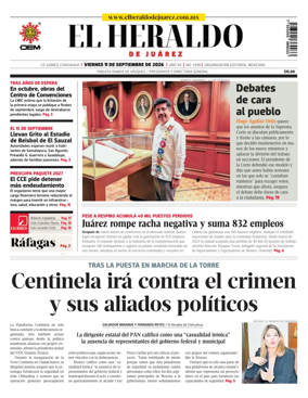 Cover of El Heraldo de Juarez