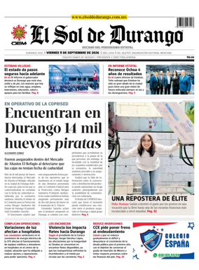 Cover of El Sol de Durango