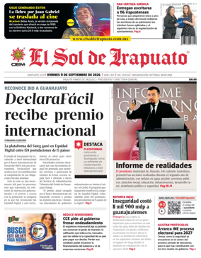 Cover of El Sol de Irapuato