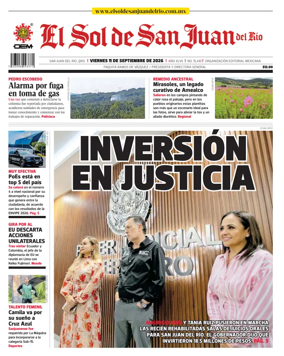 Cover of El Sol de San Juan del Rio