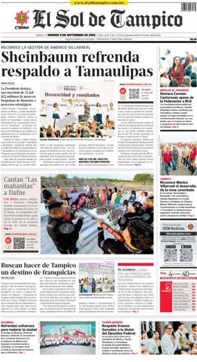 Cover of El Sol de Tampico