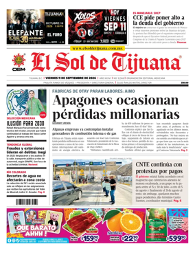 Cover of El Sol de Tijuana