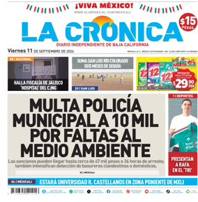 Cover of La Cronica