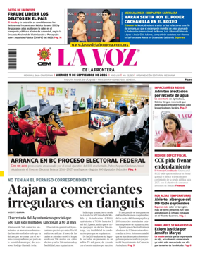 Cover of La Voz de la Frontera