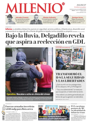 Cover of Milenio Jalisco
