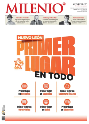 Cover of Milenio Monterrey