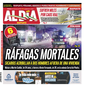 Cover of Periodico Al Dia (Irapuato)
