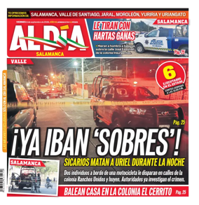Cover of Periodico Al Dia (Salamanca)