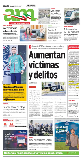 Cover of Periodico AM (Leon)