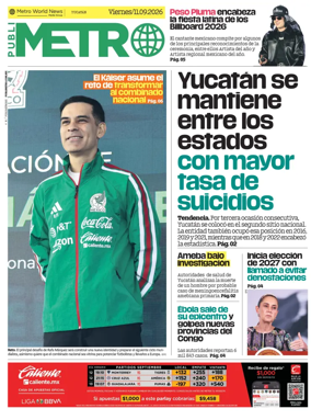 Cover of Publimetro Merida