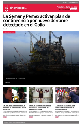 Cover of Sin Embargo destacadas